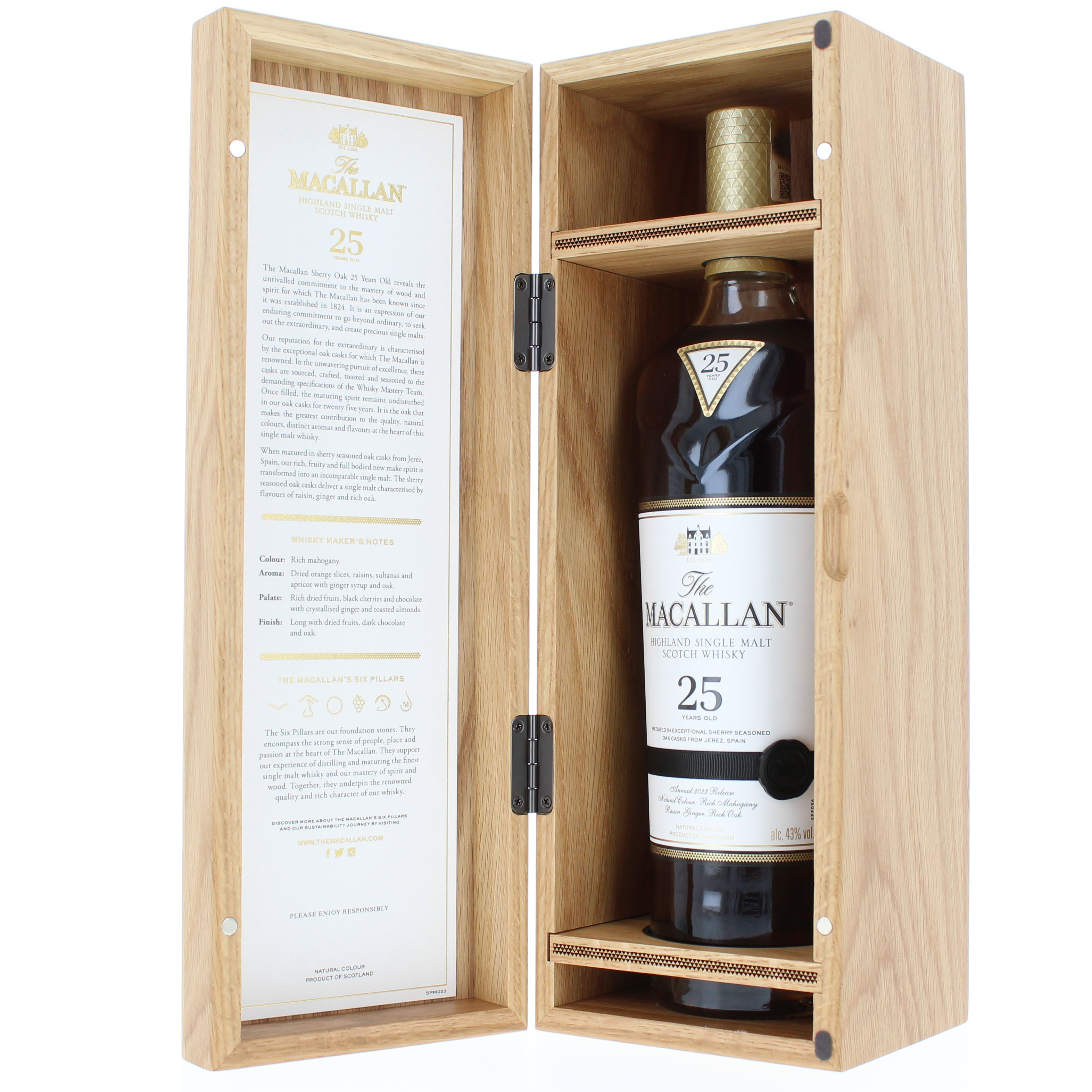 MACALLAN シェリーオーク25年2023リリース200周年 MACALLAN シェリー
