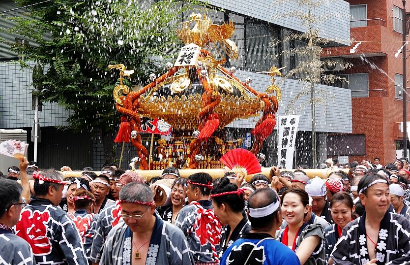 歴史の浪漫街道/お江戸の神輿 祭りだ！神輿だ！祭り神輿 H26年 富岡