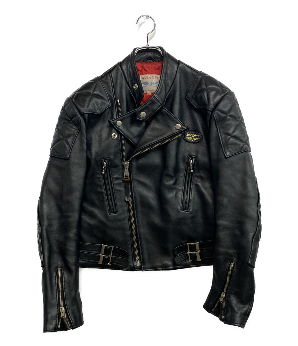 ルイスレザー ライダースジャケット Leather Jacket AVIAKIT メンズ