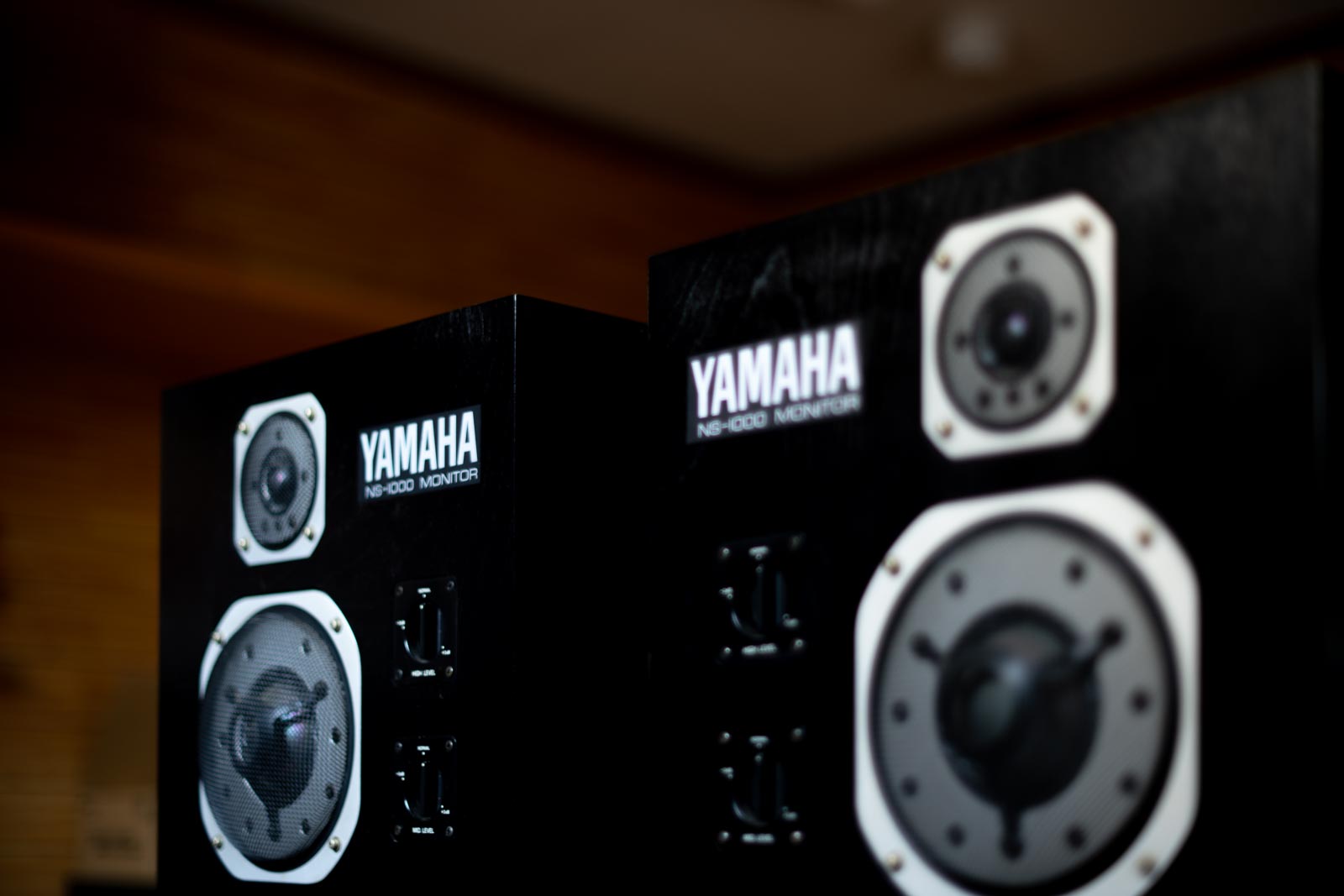 ② YAMAHA NS-1000M スピーカー 2個セットの② RIGHT ② YAMAHA NS