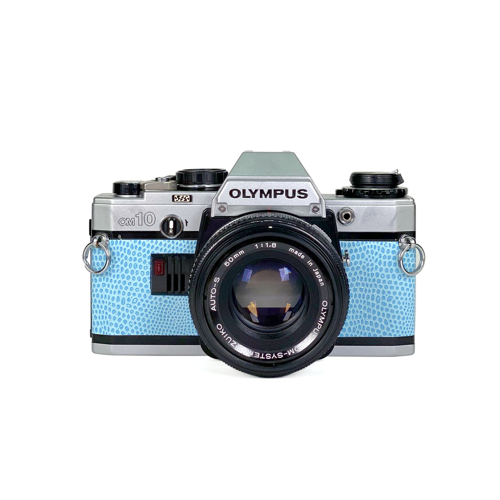 Olympus OM-10 - Sky Blue – Retro Camera Shop