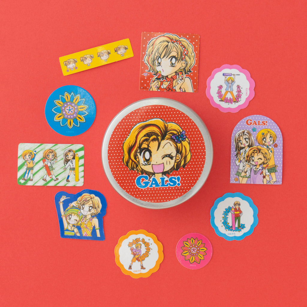 GALS! ダブルでかわいい♡フレークシール＆かんかんケース – りぼん