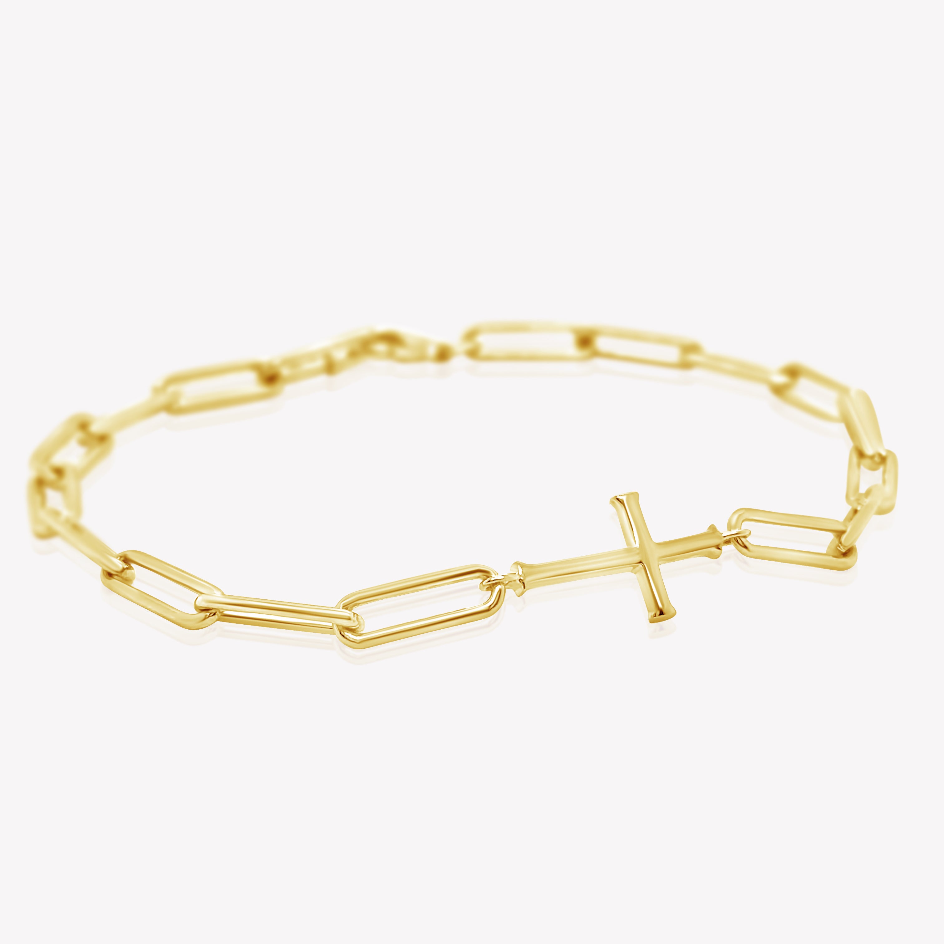 Chain Breaker Cross Bracelet | Rizen Jewelry