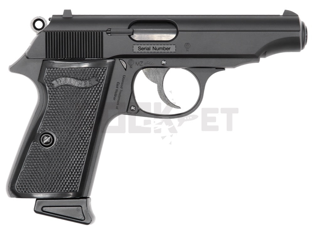 マルゼン】ワルサー PP ガスブローバック ブラック（3次ロット/2025年