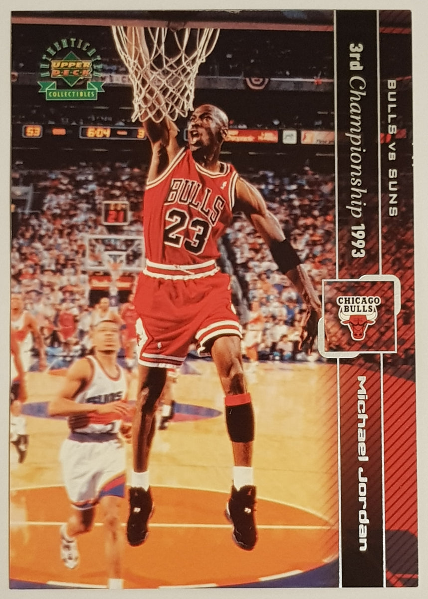 1999 Upper Deck Six Time NBA Champion Michael Jordan 3rd