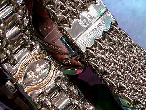 Sasia リトモラティーノ ベルト メタリック パイソン純正希少 2本