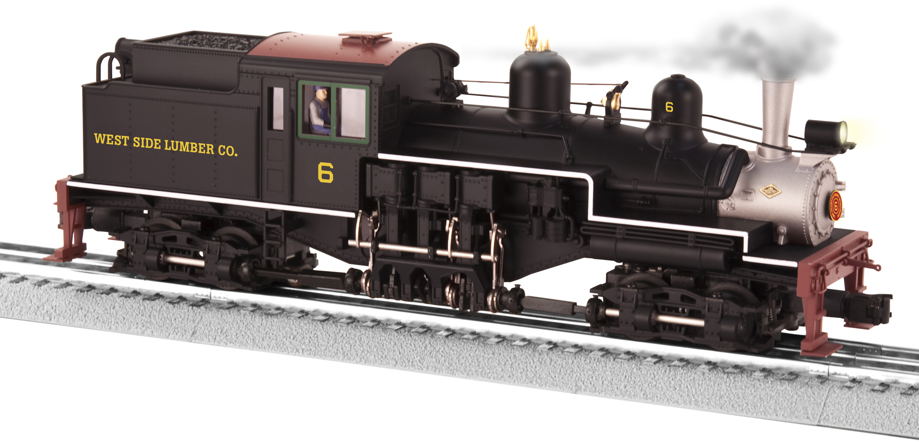 West Side Lumber Conventional 2-Truck Shay Locomotive #6
