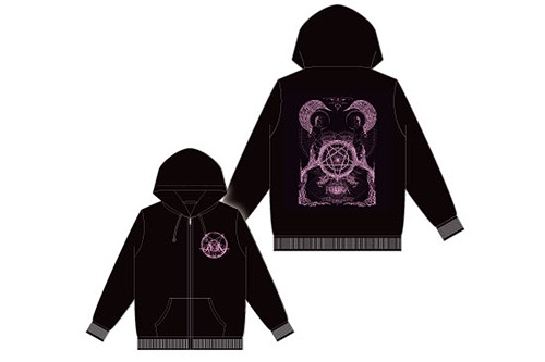 CDJapan : JILUKA Zip Hoodie [XXL Only] (Shibuya TSUTAYA O-WEST 5th