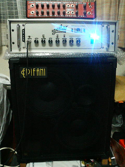 aguilar DB750 ベース用アンプ ショックマウントケース付 アギュラー