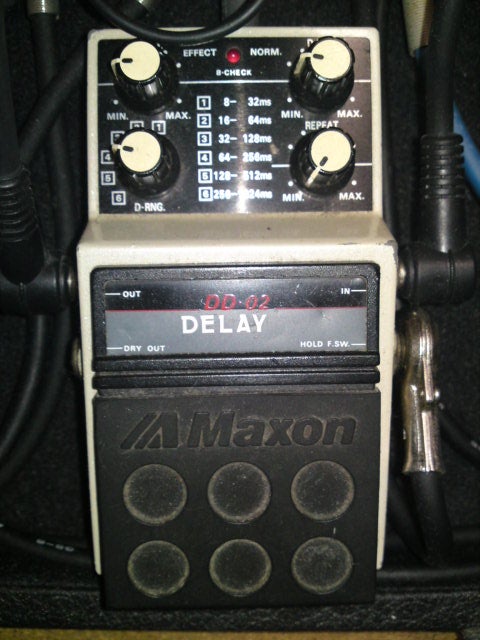 maxonm マクソン 80s ディレイ DD-02 名作 maxonm マクソン 80s