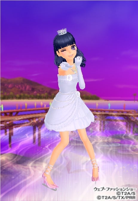 プリズムストーン ピュアクリスタルハイヒール ピュアクリスタル