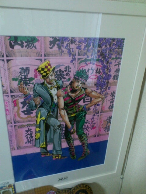 ジョジョの奇妙な冒険 2012年 JOJO展 ジョナサン＆ツェペリ 複製原画
