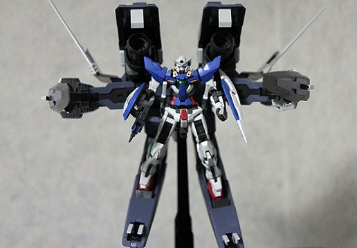 HG GNアームズ TYPE-E（リアルカラーVer．) & RGエクシア HG GN