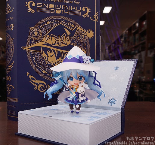 WF商品2014w】「ねんどろいど 雪ミク Magical Snow Ver.」で遊んで