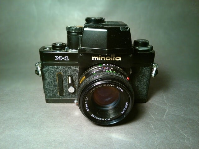 MINOLTA X-1 ミノルタ | foto-poohのブログ 写真と模型を愛する人へ
