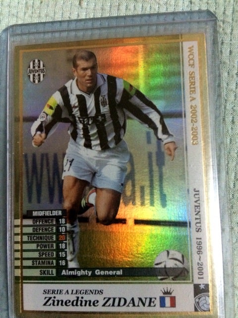 WCCF 2002-2003 LE レジェンド ジダン WCCF サッカーカード ジダン