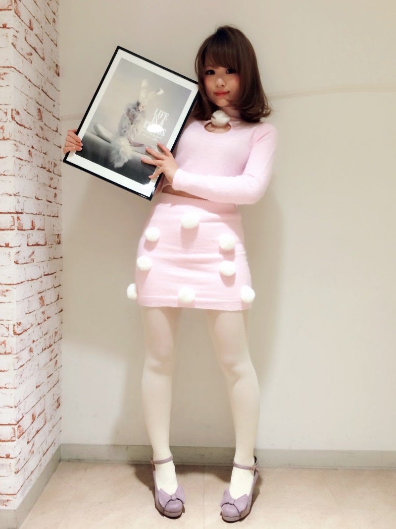 ロザリームーン ぽんぽんニット＊ ロザリームーン ビーニー ニット帽