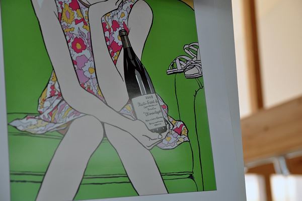 江口寿史 カレンダー 2014 と 2015 江口寿史がサイン会、ワイン×美女の