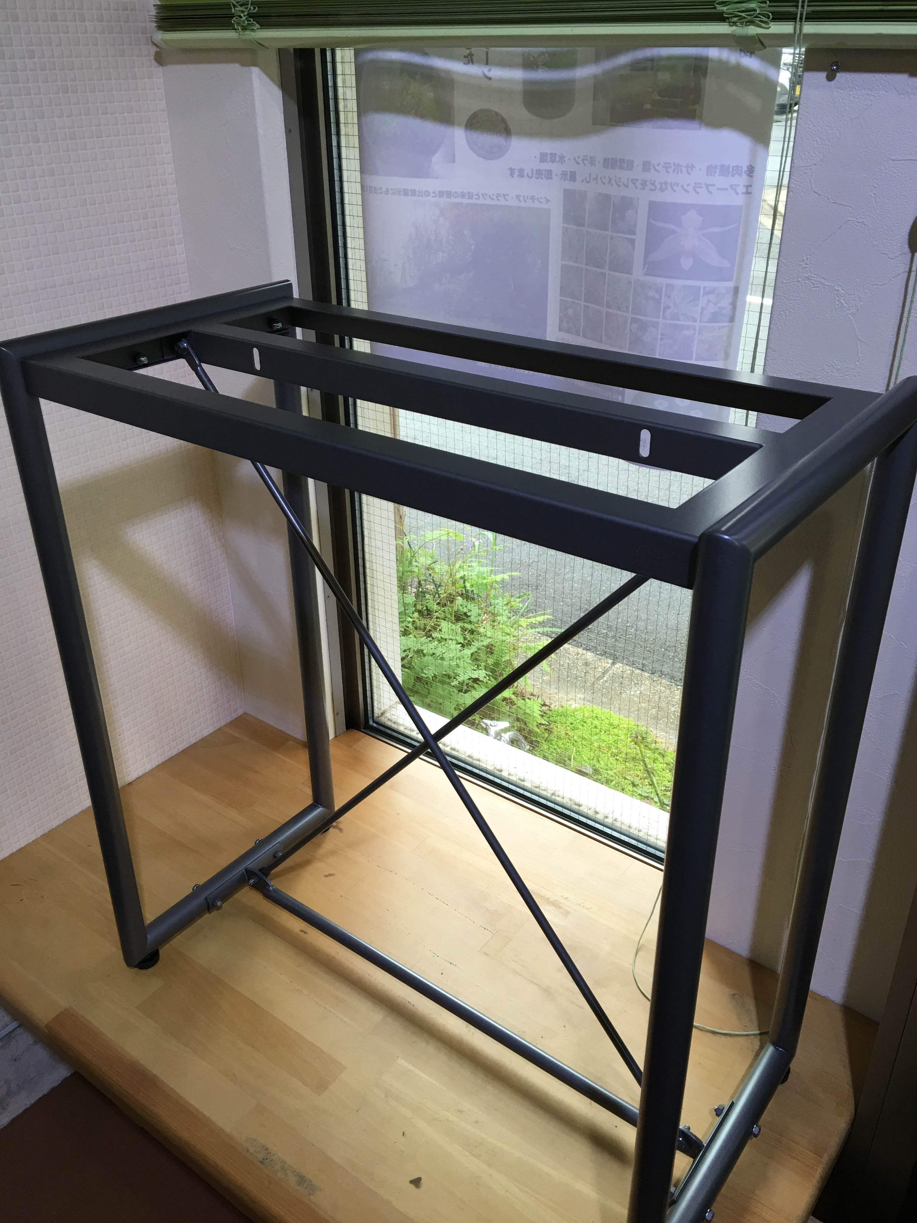 ADAガーデンスタンド60 ガンメタ 専用ラックセット ADAガーデン