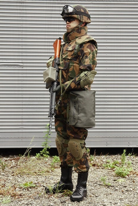 自衛隊 迷彩服 PX品？ ☆PX品 航空自衛隊 デジタル迷彩 作業服 EC リップス