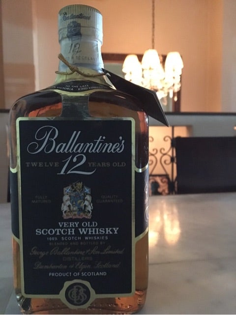 旧ラベル バランタイン12年 40度 700ml バランタイン 12年 旧ボトル箱