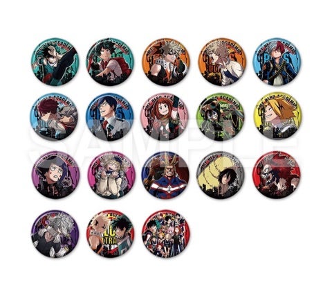 僕のヒーローアカデミア』コレクション缶バッジ 第6弾（全16種） | j