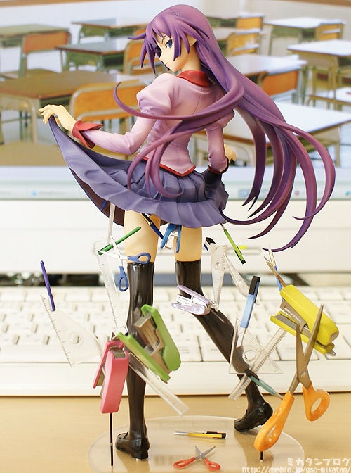 未開封 アルター 1⁄7 化物語 戦場ヶ原ひたぎ 中古開封