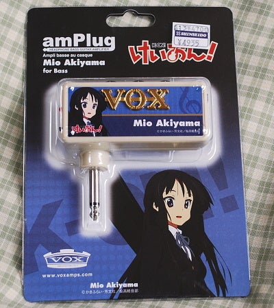 VOX 【使用頻度極少】VOXヘッドフォン・アンプ amPlug けいおん限定
