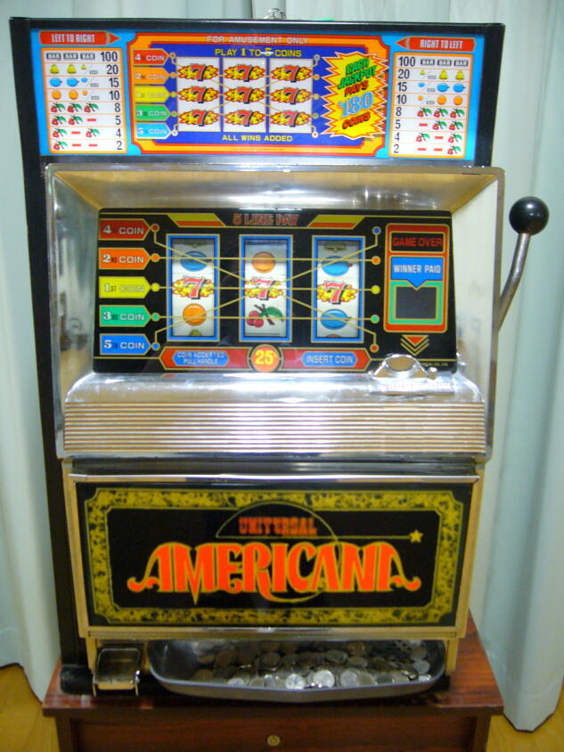 アメリカ スロットマシン 本物 アメリカンアンティーク ガレージ