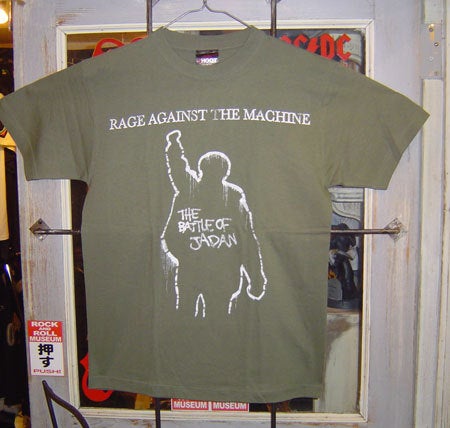 RAGE AGAINST THE MACHINE 2008年復活来日LIVE！限定Tシャツ3種