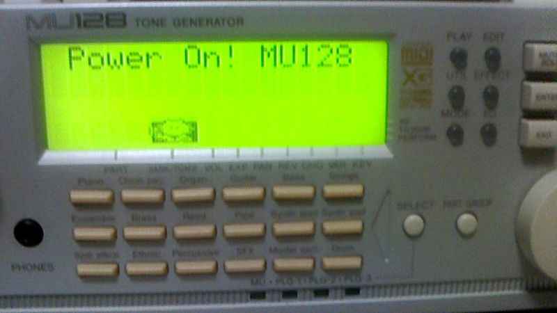 YAMAHAのXG音源「MU128」のジョグダイヤル修理♪ | NOZ's Stylish Sound♪