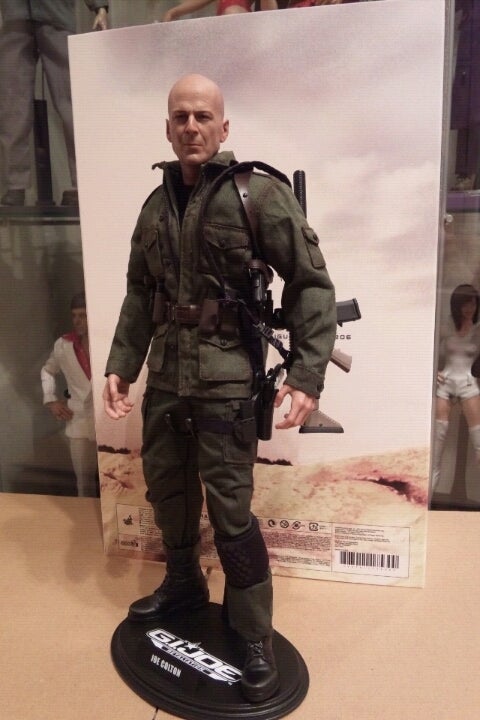 ブルース・ウィリス フィギュア ブルース・ウィリスが、リアルな