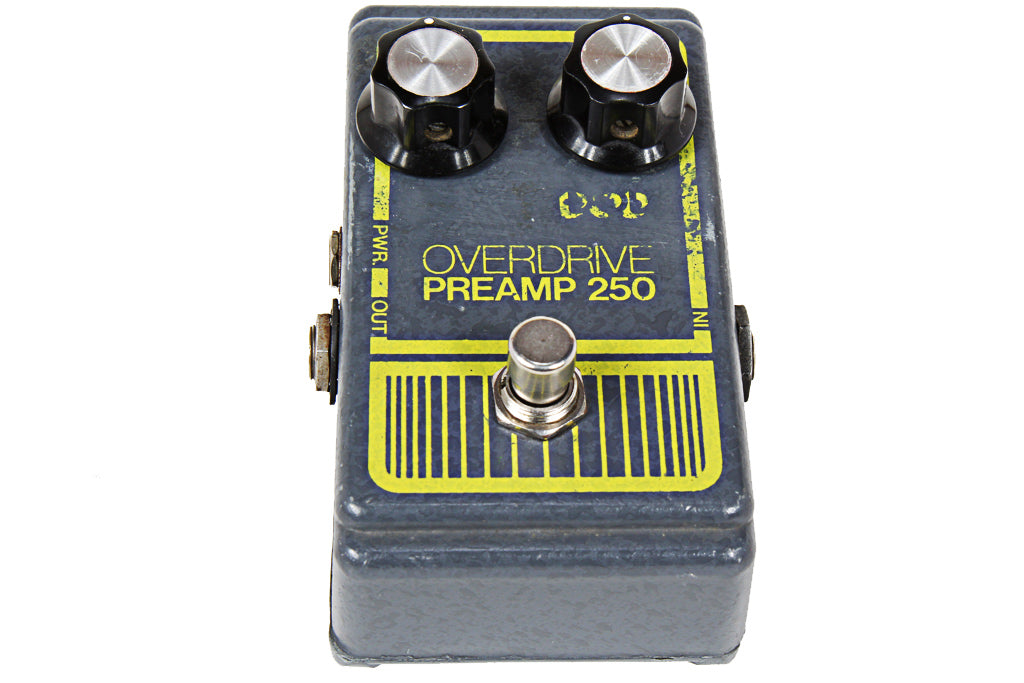 DOD VINTAGE 70s Overdrive Preamp 250 Guitar Distortion Fuzz Pedal