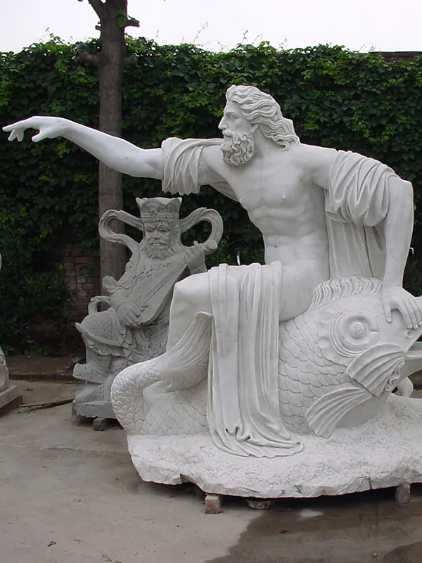 子どもの石像 ヨーロッパ アンティーク 彫刻 石像