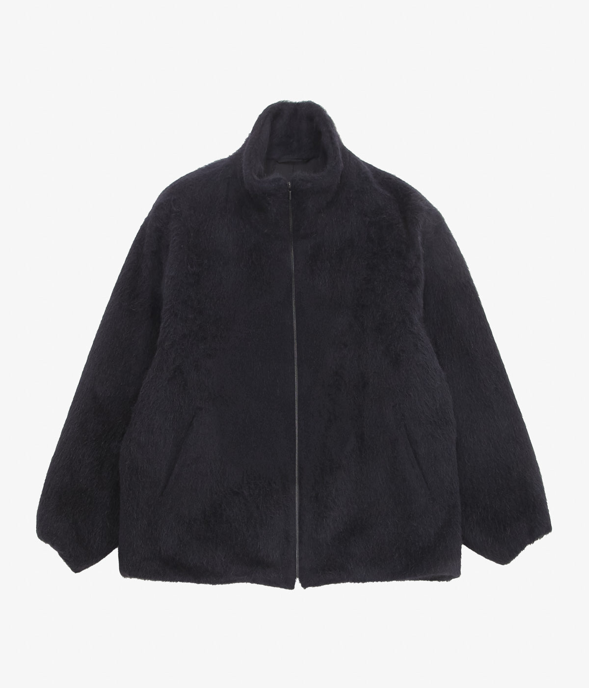 COMOLI ''キャメルシャギー ジャケット'' (NAVY) – THE STORE BY MAIDENS