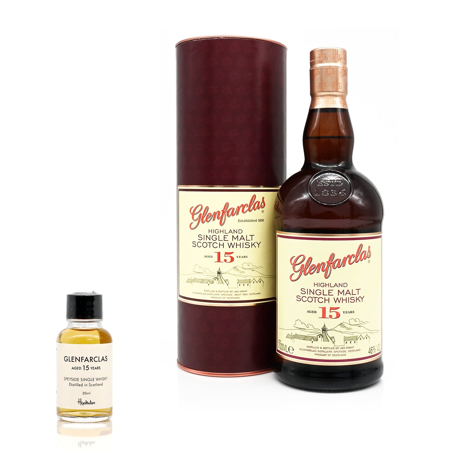 30ml】グレンファークラス 15年 46度 / GLENFARCLAS 15 YEARS