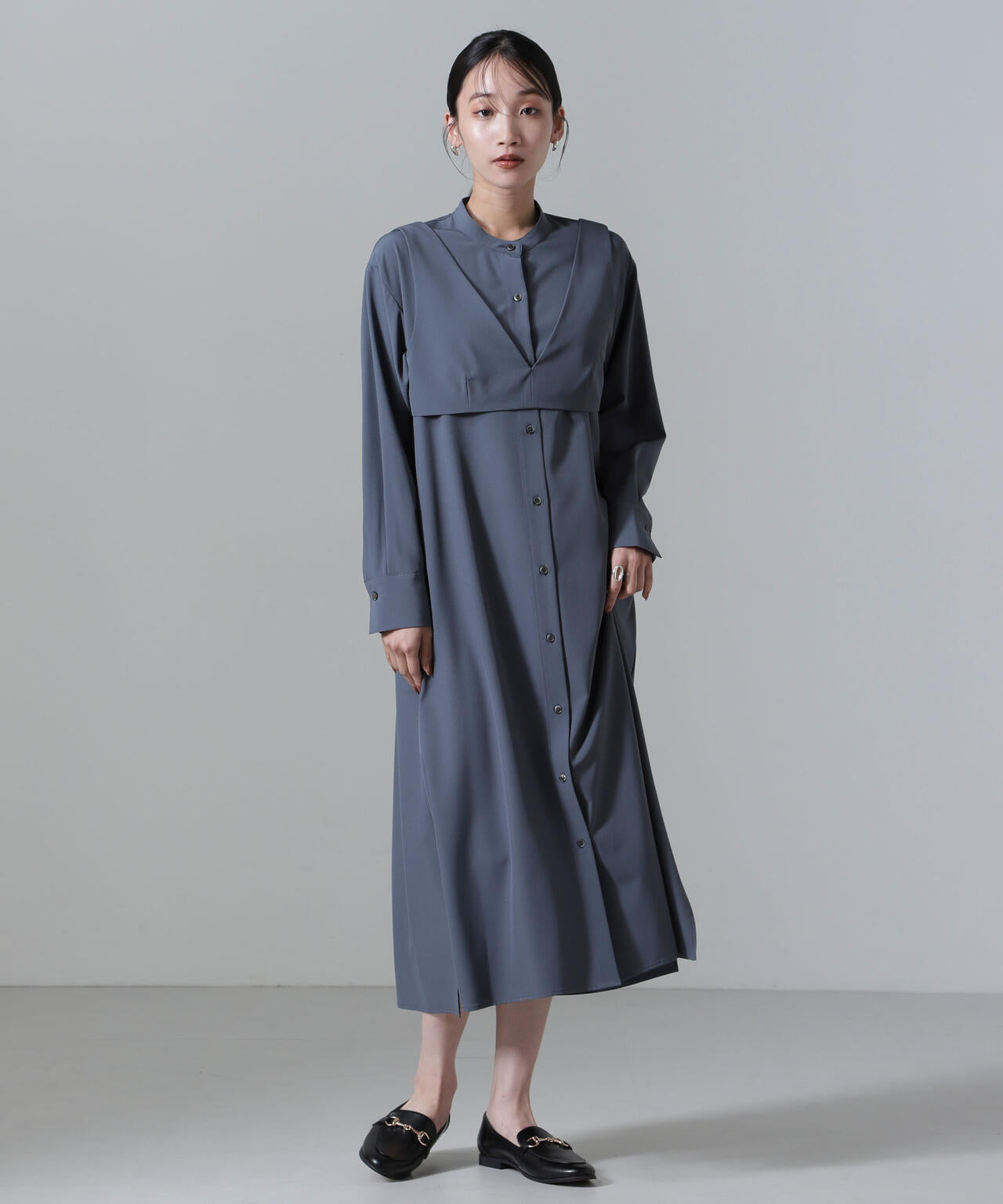 ビスチェセット シャツ ワンピース