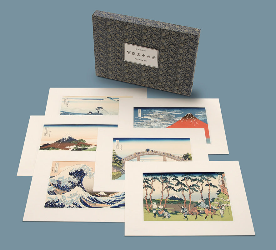 葛飾北斎 浮世絵セット 富嶽三十六景 46枚 額付き 葛飾北斎 富嶽三十六