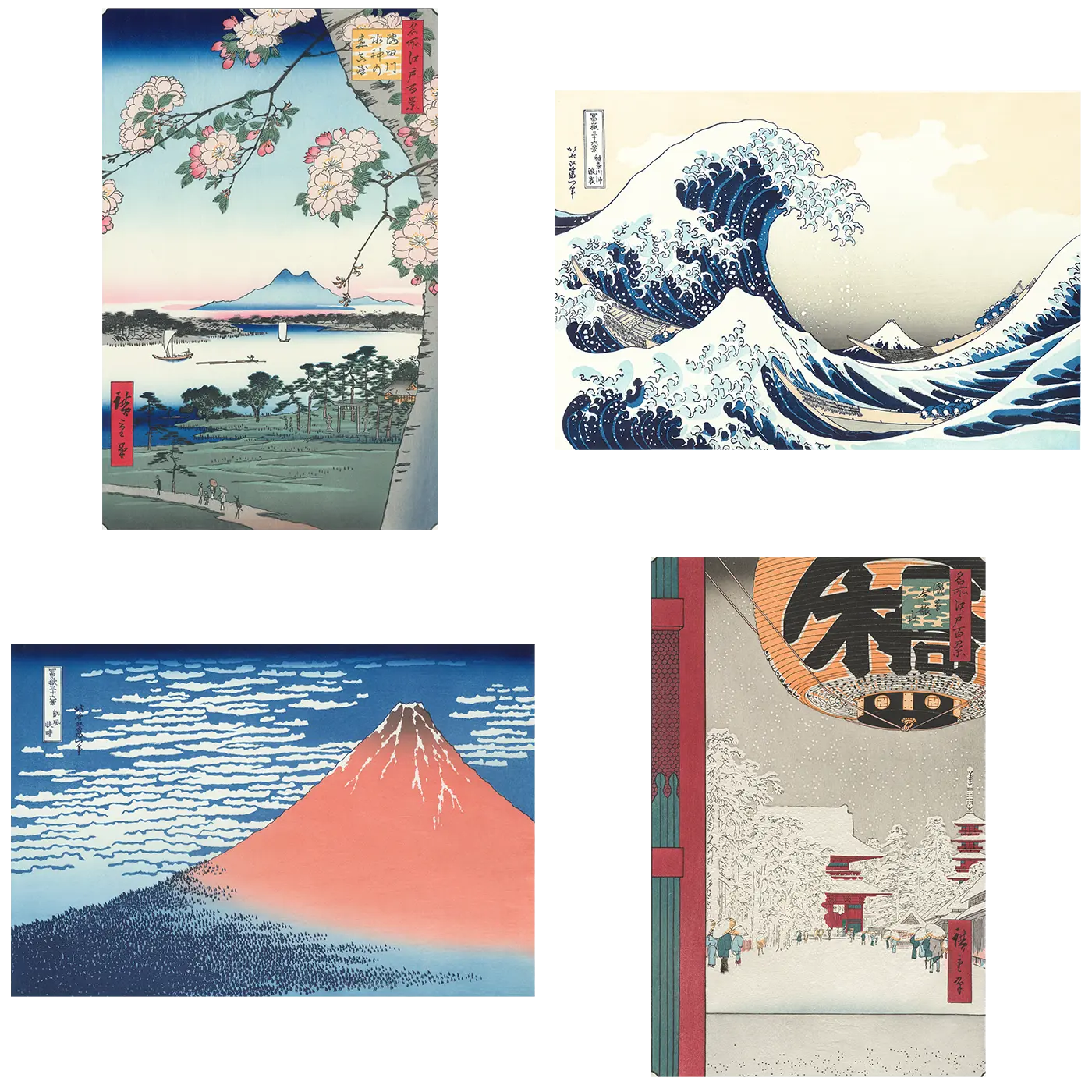 Various Artists 【浮世絵スターターキット】Bセット： 四季で楽しむ