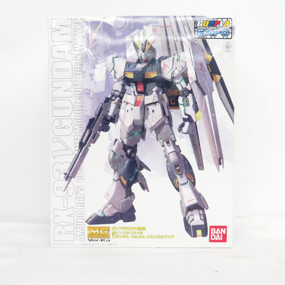香港限定 MG νガンダム Ver.Ka クリア 1/100 Amazon | MG 1/100 ν