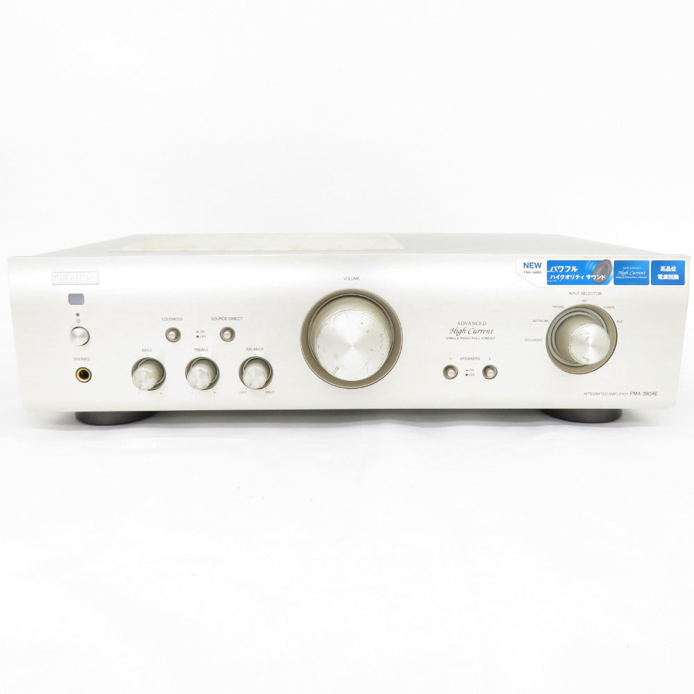 2018年製 極美品 DENON プリメインアンプ PMA-390RE リモコン 2018年製