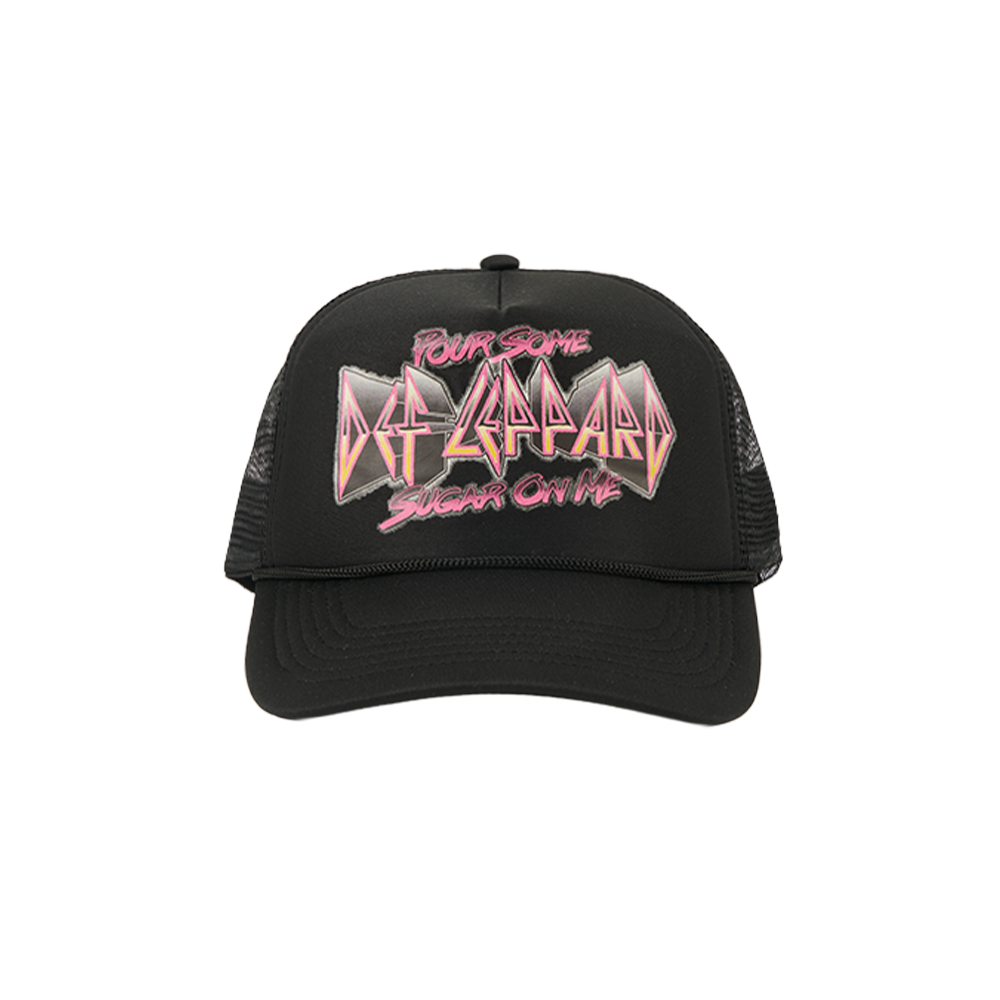 Pour Some Sugar On Me Trucker Hat - Def Leppard Official Store