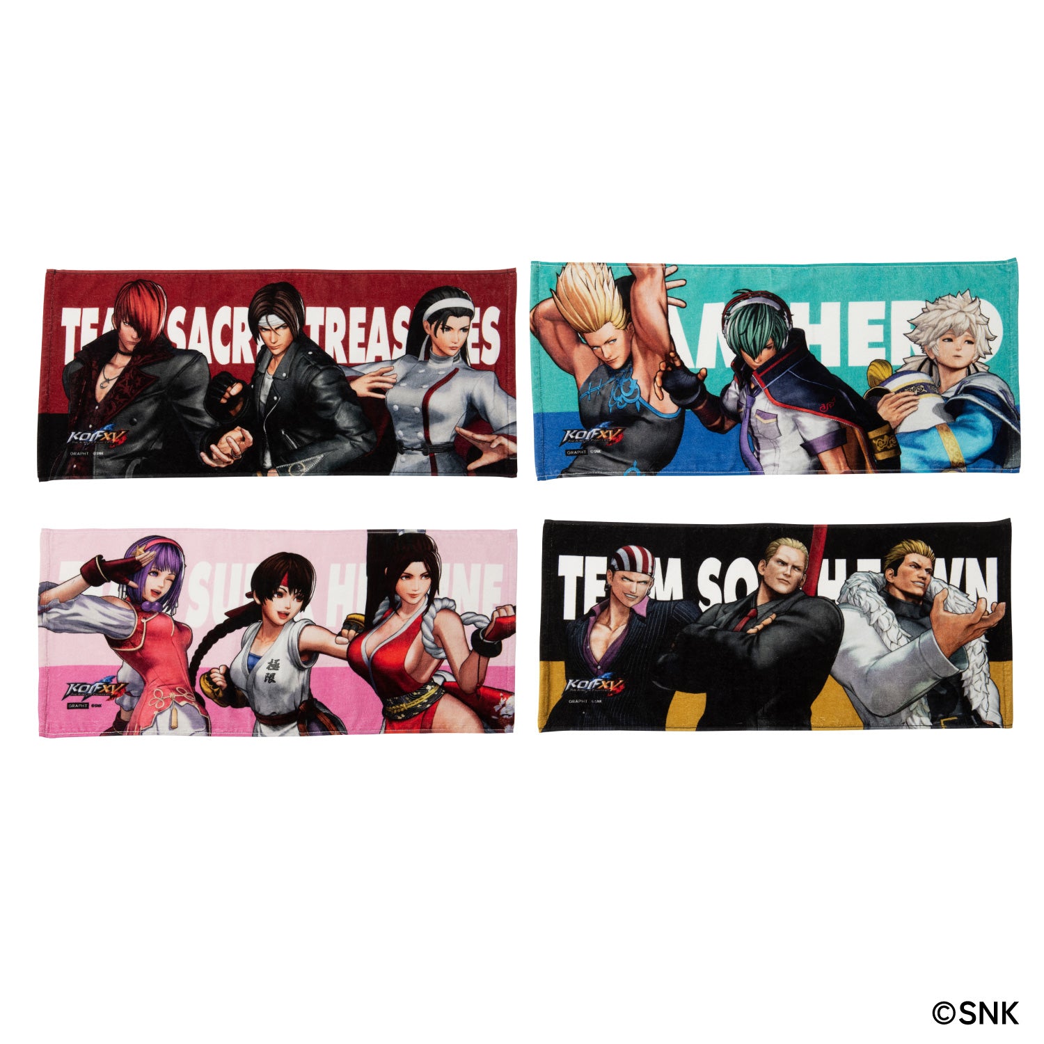 全4種】KOF サポータータオル – GRAPHT OFFICIAL STORE