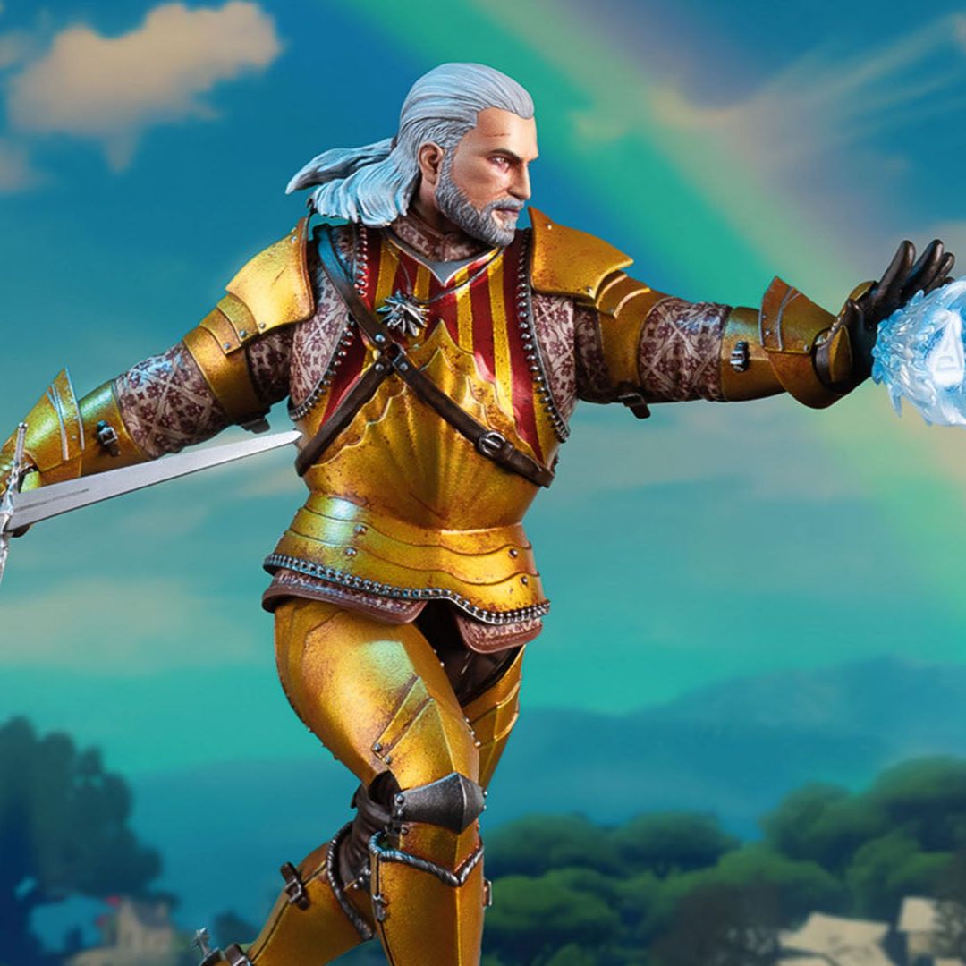 The Witcher 3: Wild Hunt - Geralt Toussaint Relic Armor Figure
