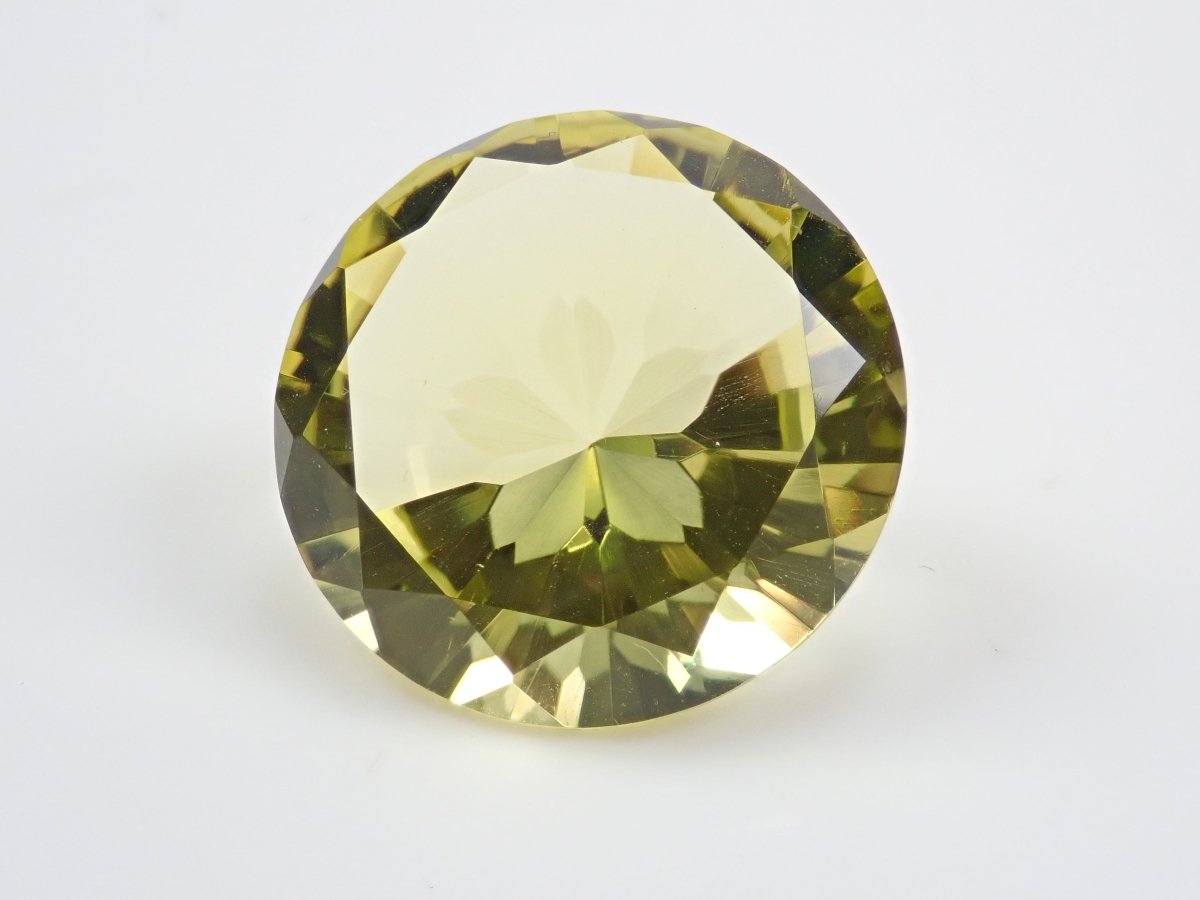 さくらインカット】ブラジル産レモンクォーツ 20mm/21.540ct ルース