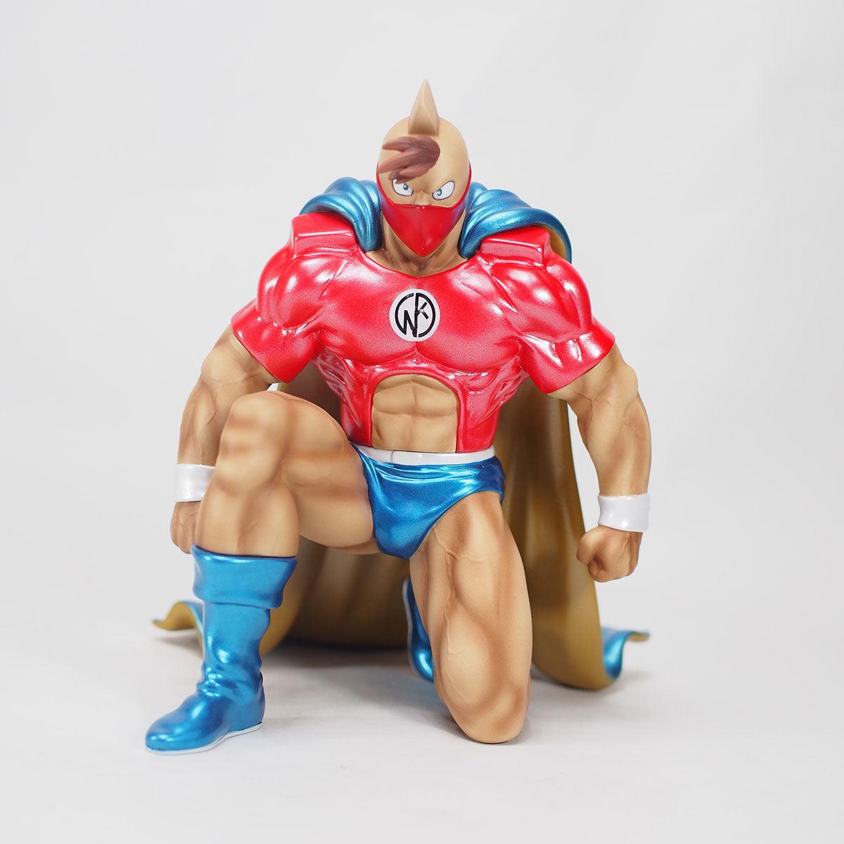 美品 CCP キン肉マン フェイスフラッシュ ブルーメタリック 墓場の画廊