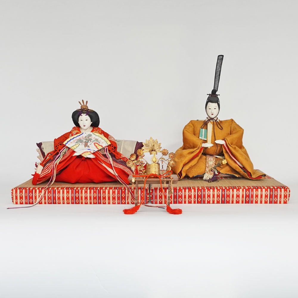 丸屋 大木平蔵 錦花鳥桐貝桶 雛道具 有職画家 林美木子 画