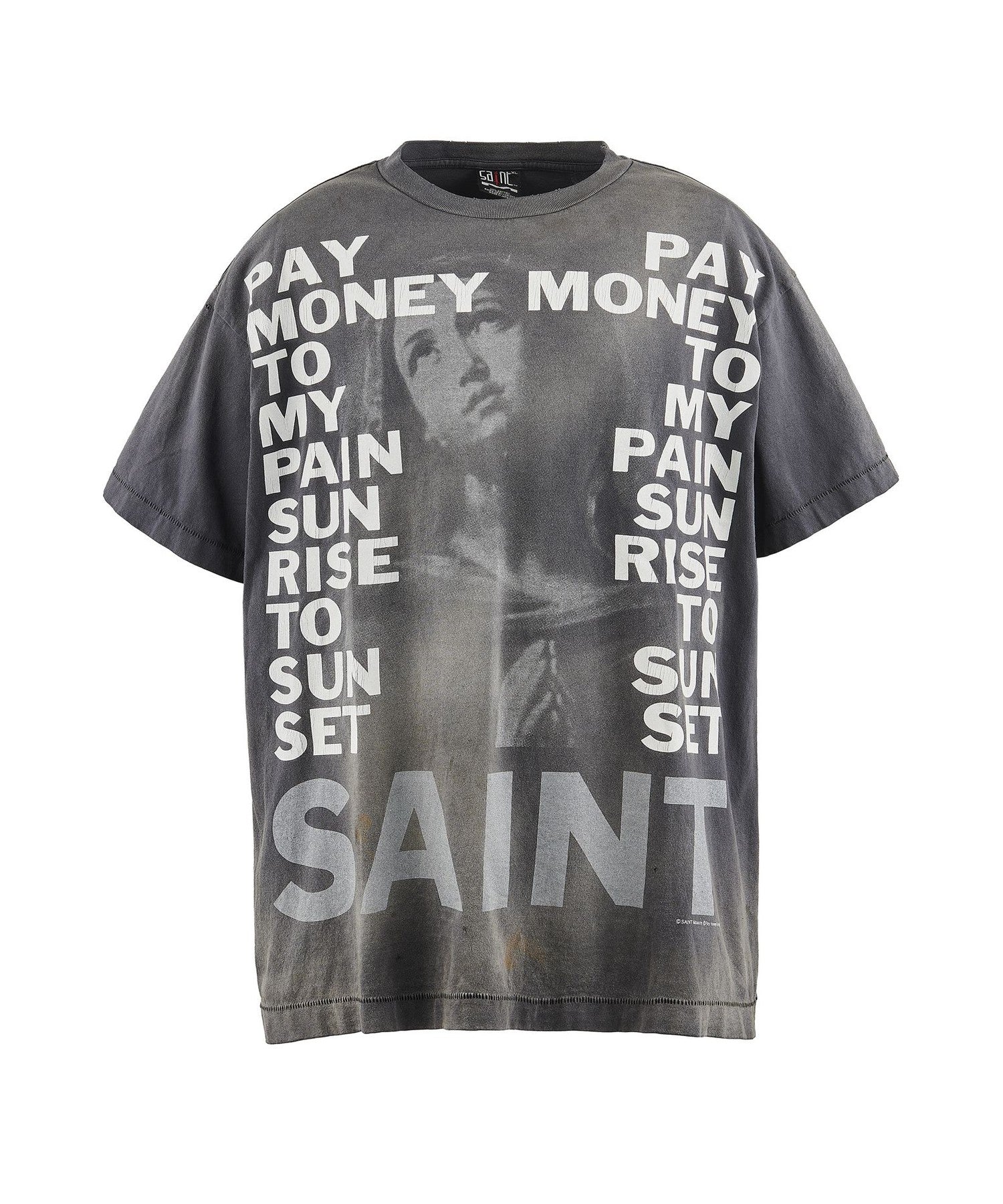 SAINT Mxxxxxx/セントマイケル】×PAY MONEY TO MY PAIN Tシャツ SM-YS8