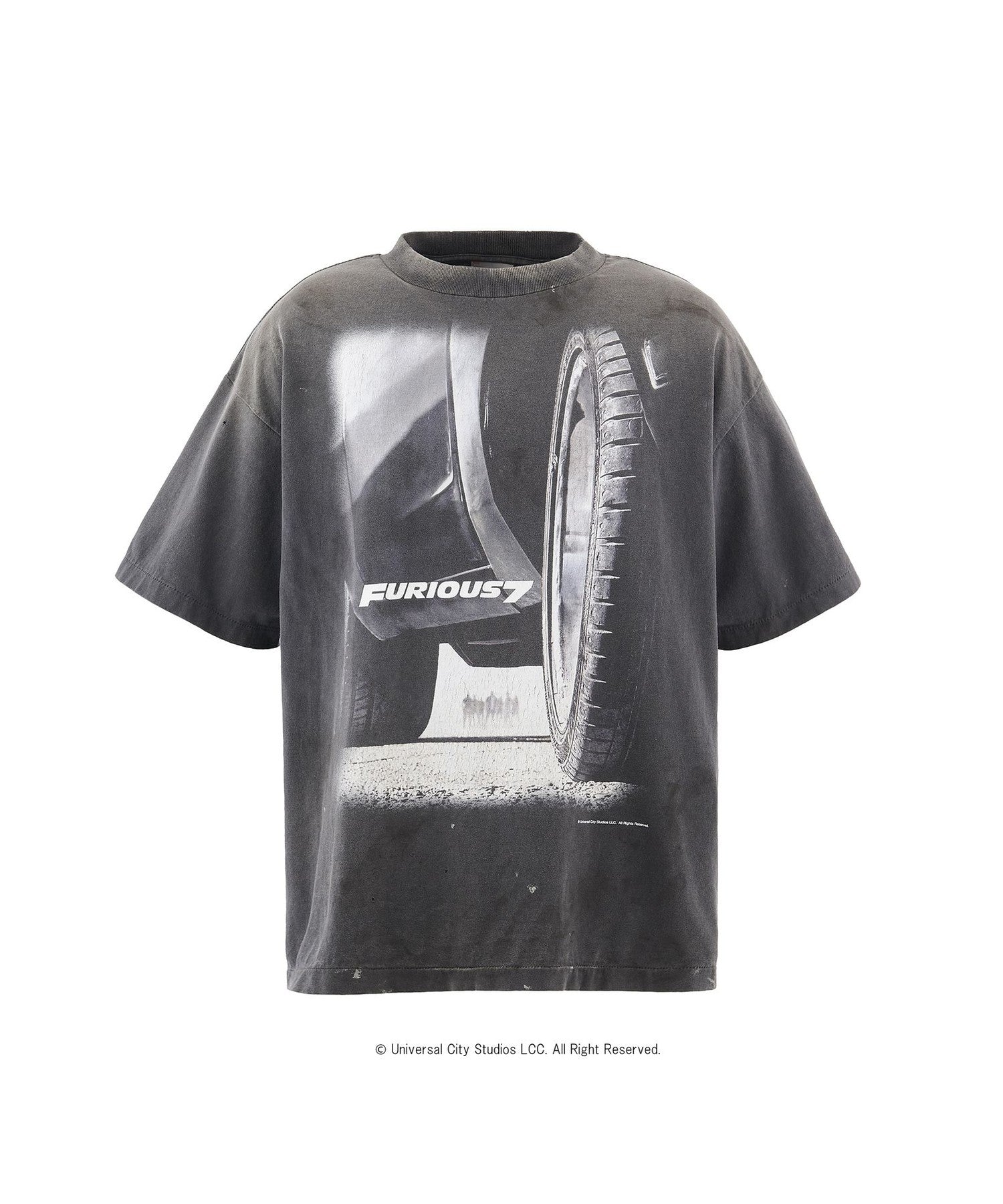 SAINT Mxxxxxx/セントマイケル】× FAST&FURIOUS Tシャツ FURIOUS 7 SM