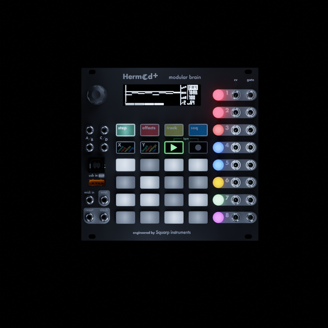 Squarp Instruments Hermod シーケンサー モジュラー Hermod+